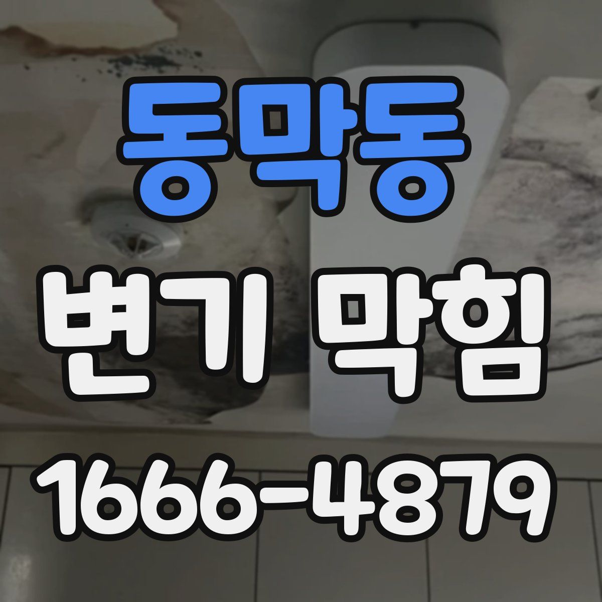 동막동 변기 막힘