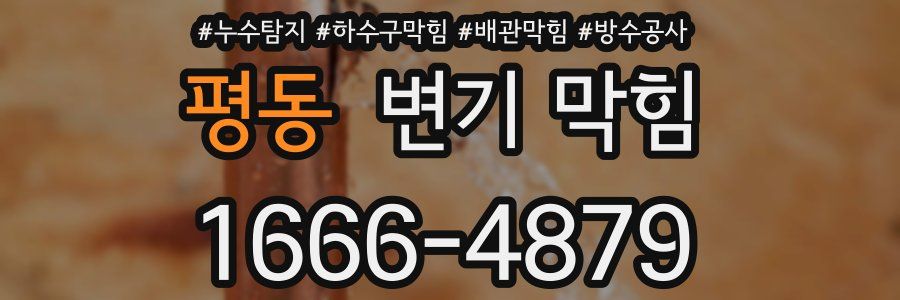 평동 변기 막힘