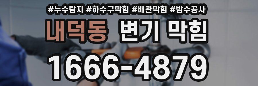 내덕동 변기 막힘