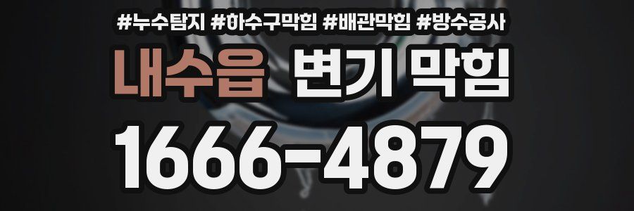 내수읍 변기 막힘