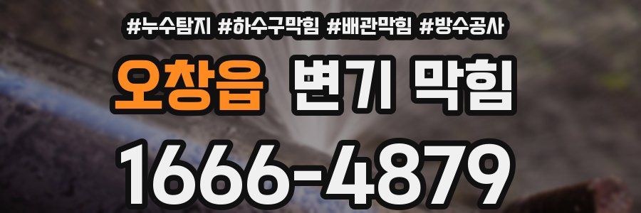 오창읍 변기 막힘