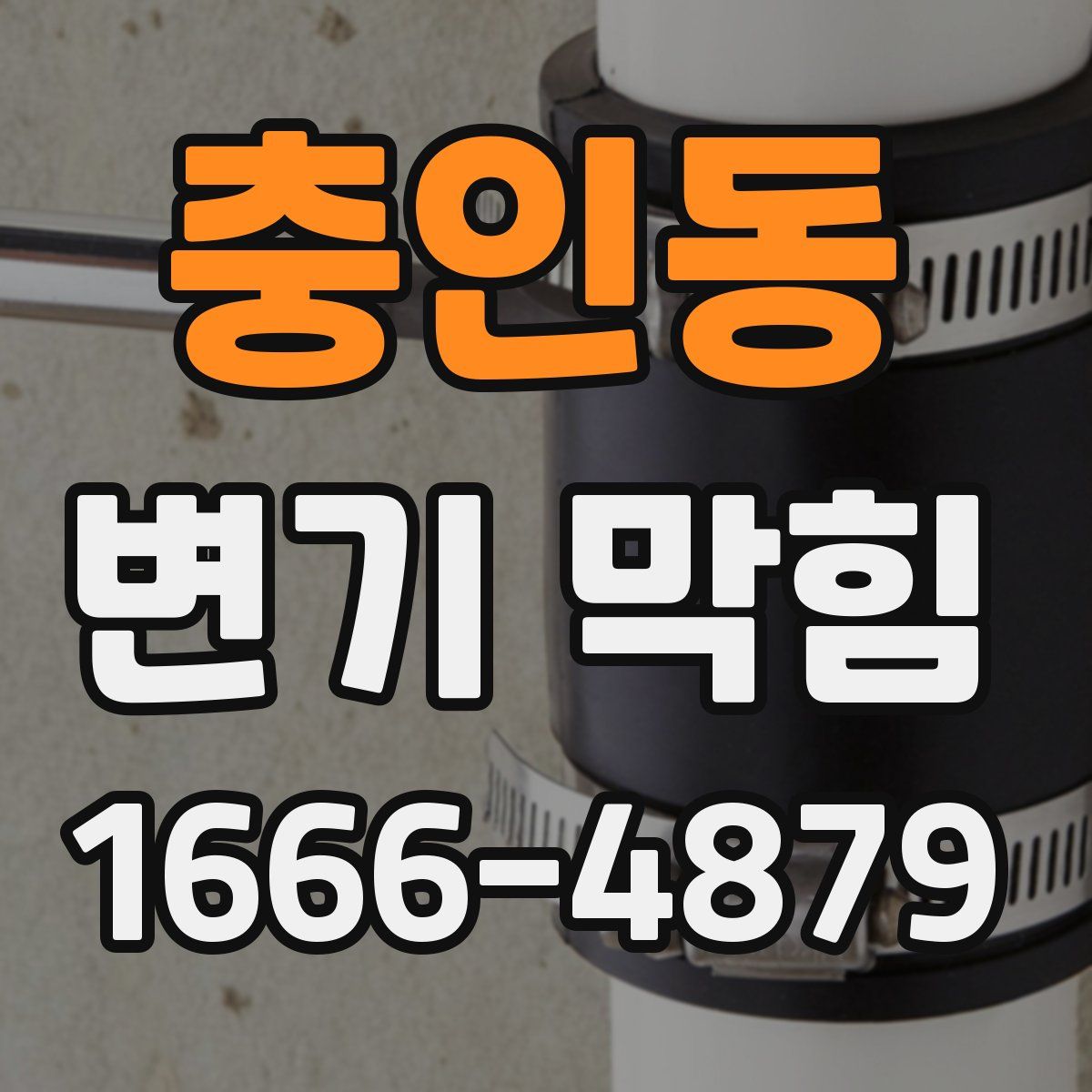 충인동 변기 막힘