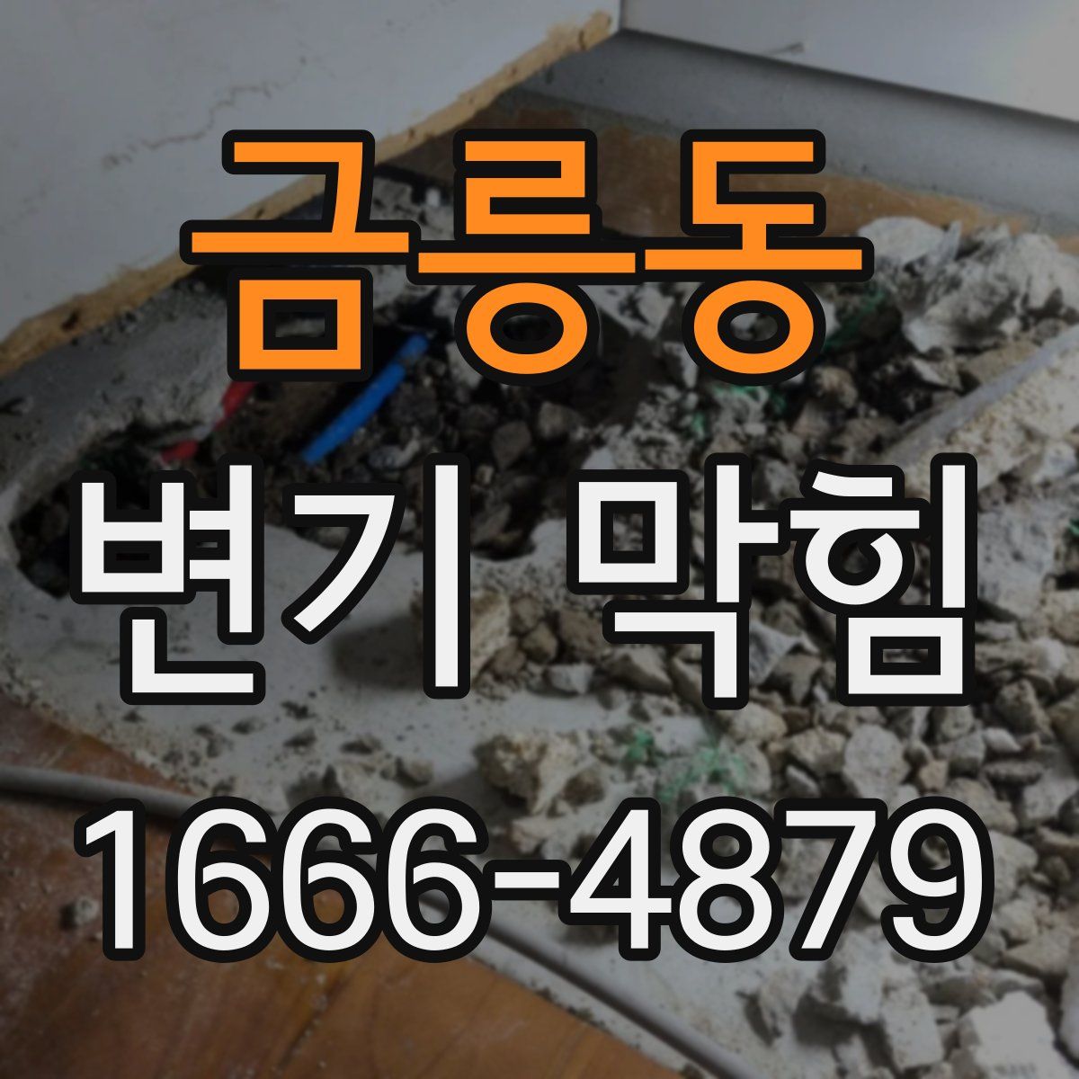 금릉동 변기 막힘
