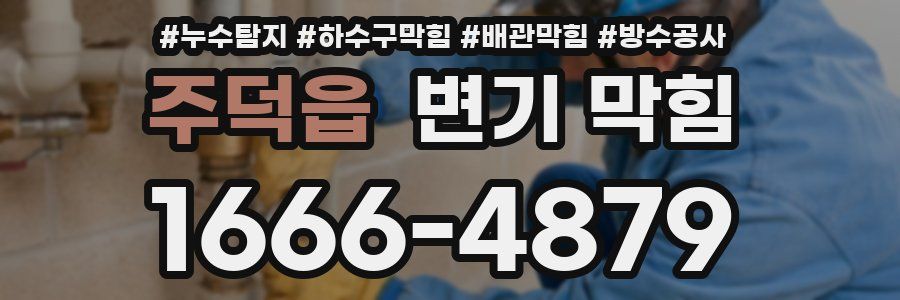 주덕읍 변기 막힘