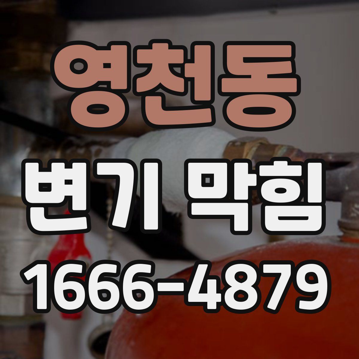 영천동 변기 막힘