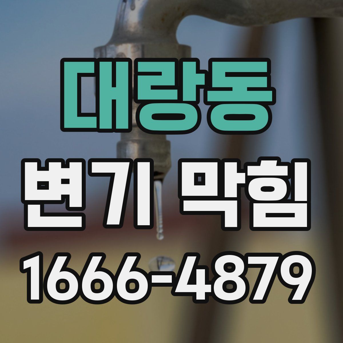 대랑동 변기 막힘