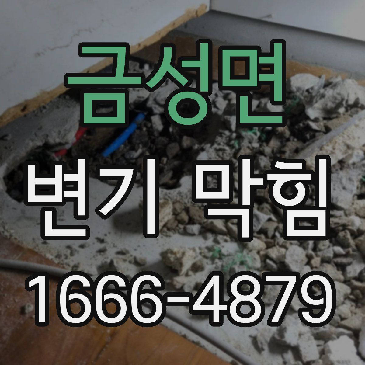 금성면 변기 막힘