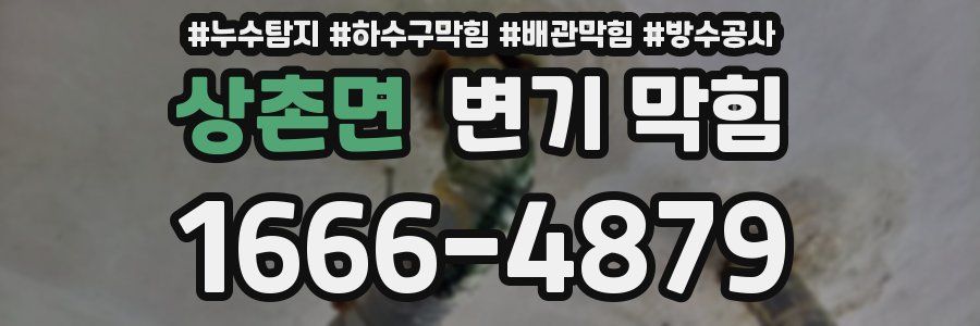 상촌면 변기 막힘