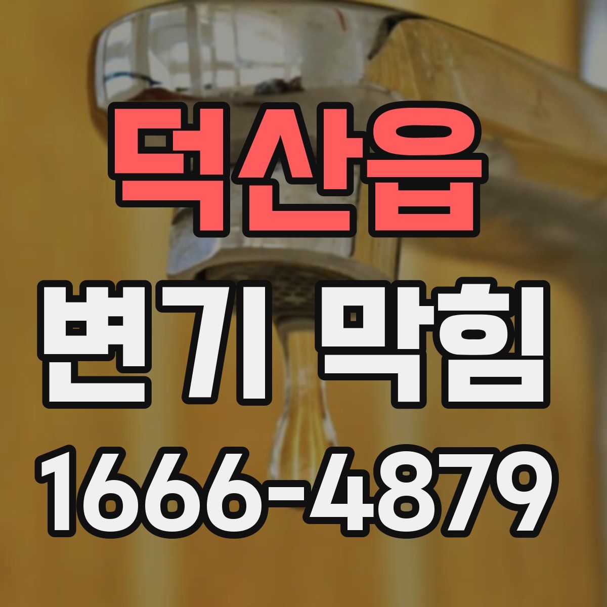 덕산읍 변기 막힘