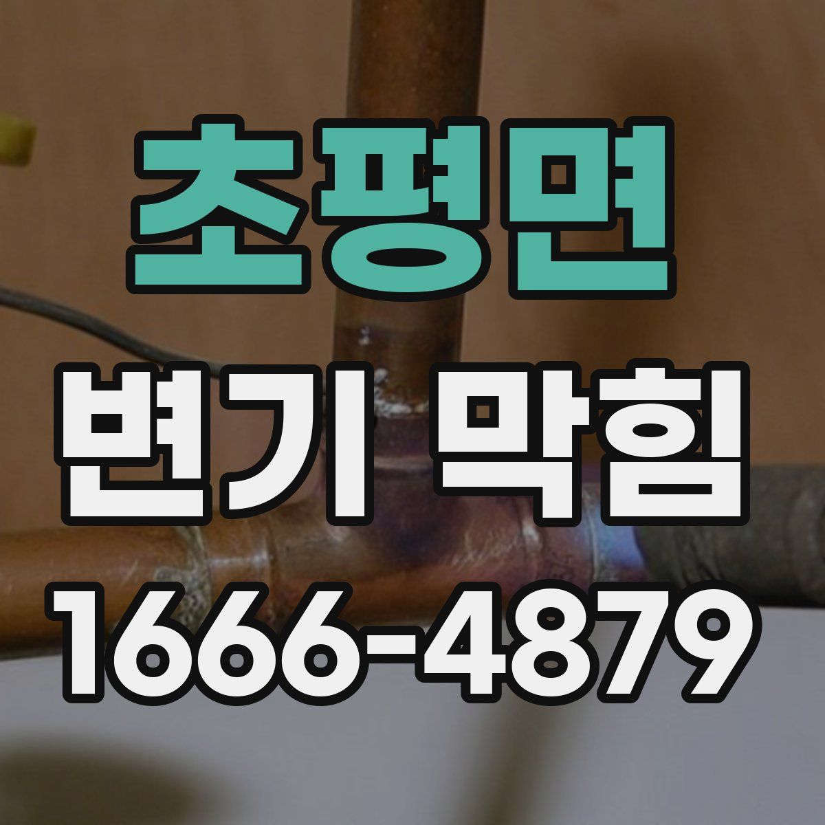 초평면 변기 막힘