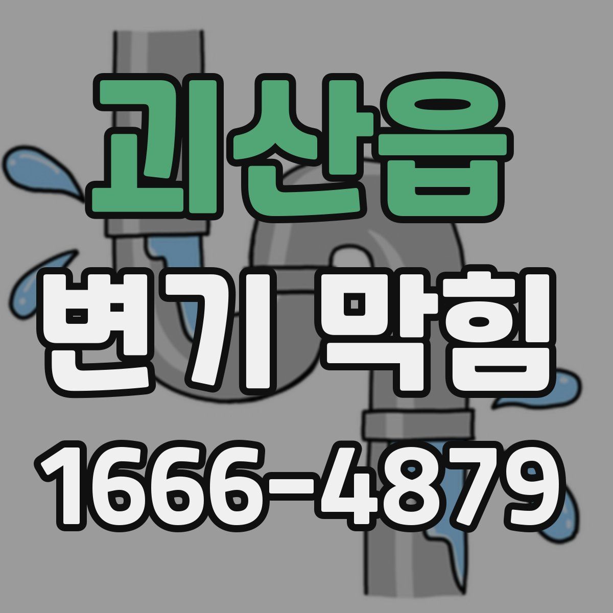 괴산읍 변기 막힘