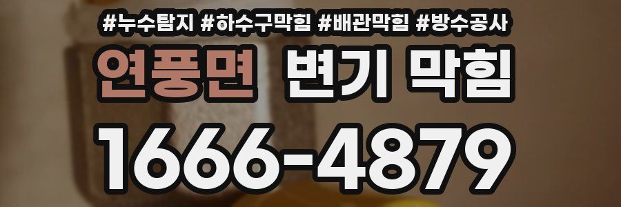 연풍면 변기 막힘