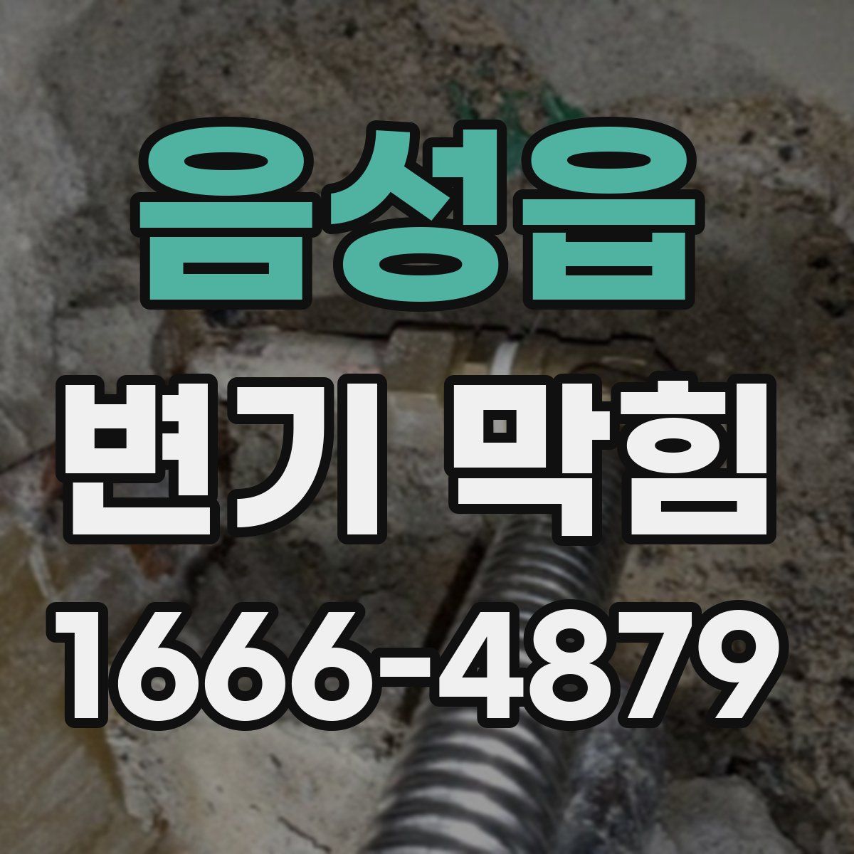 음성읍 변기 막힘