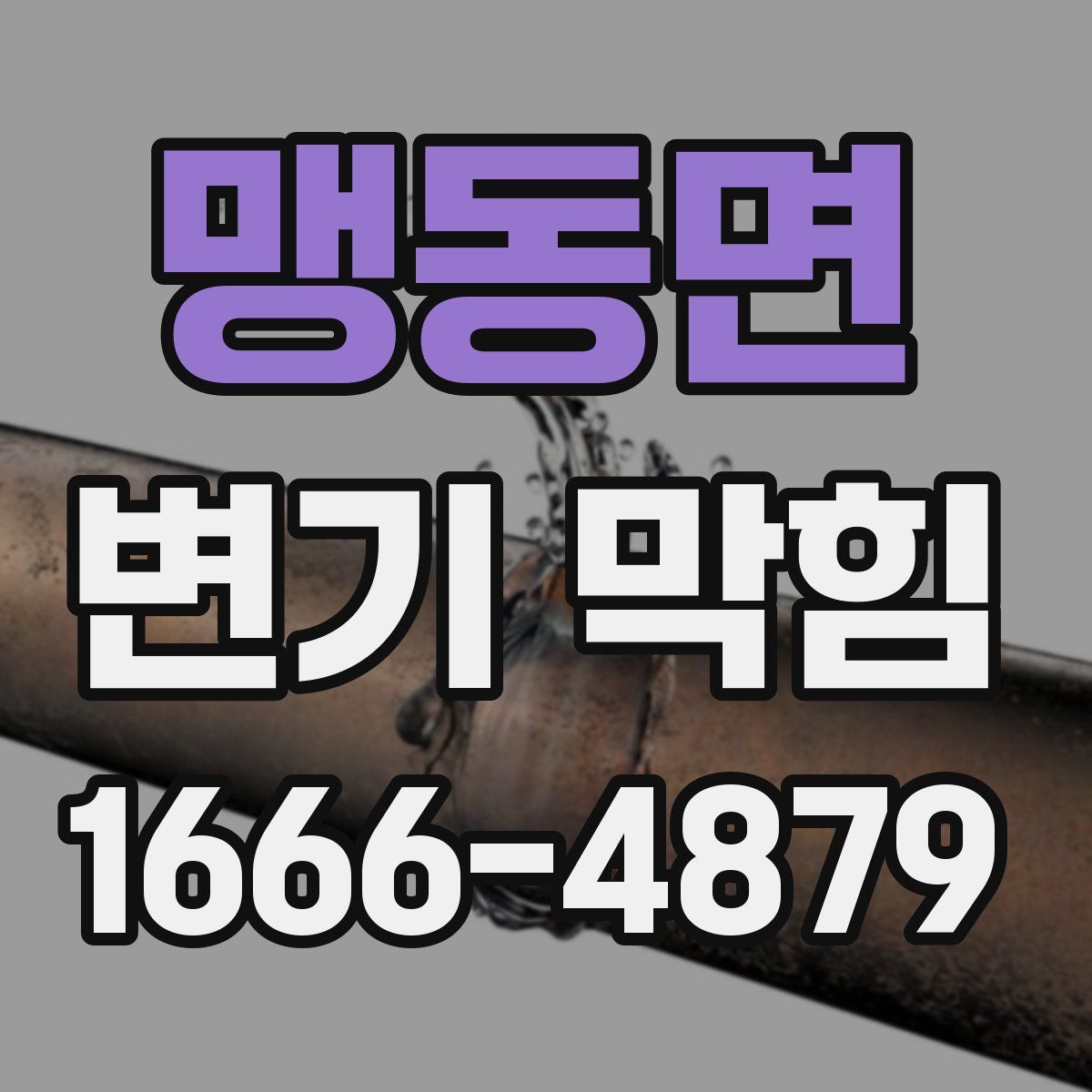 맹동면 변기 막힘