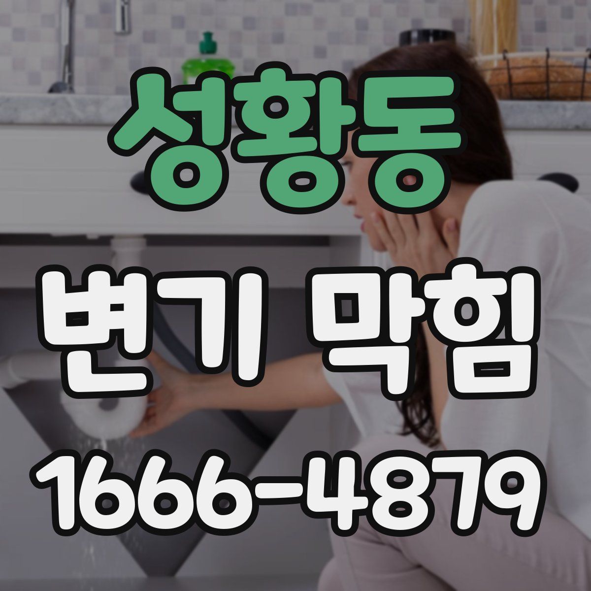 성황동 변기 막힘