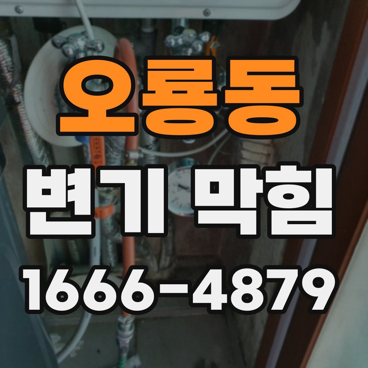 오룡동 변기 막힘