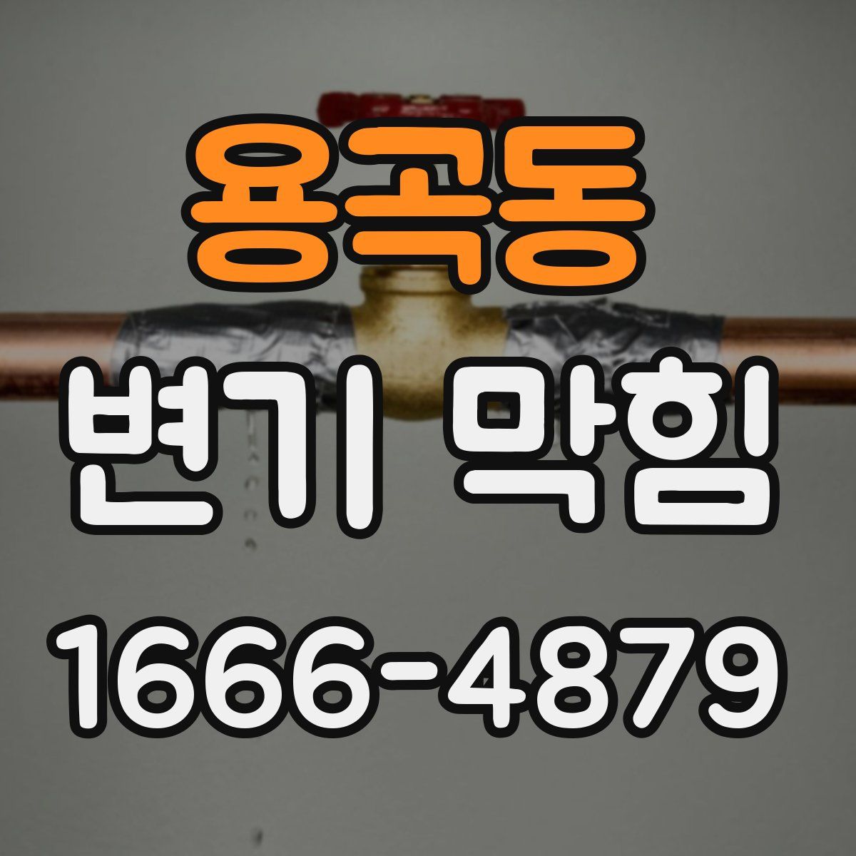 용곡동 변기 막힘