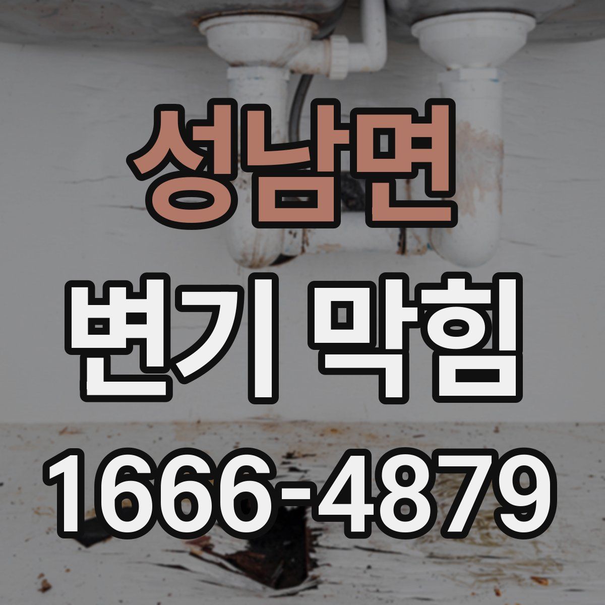 성남면 변기 막힘