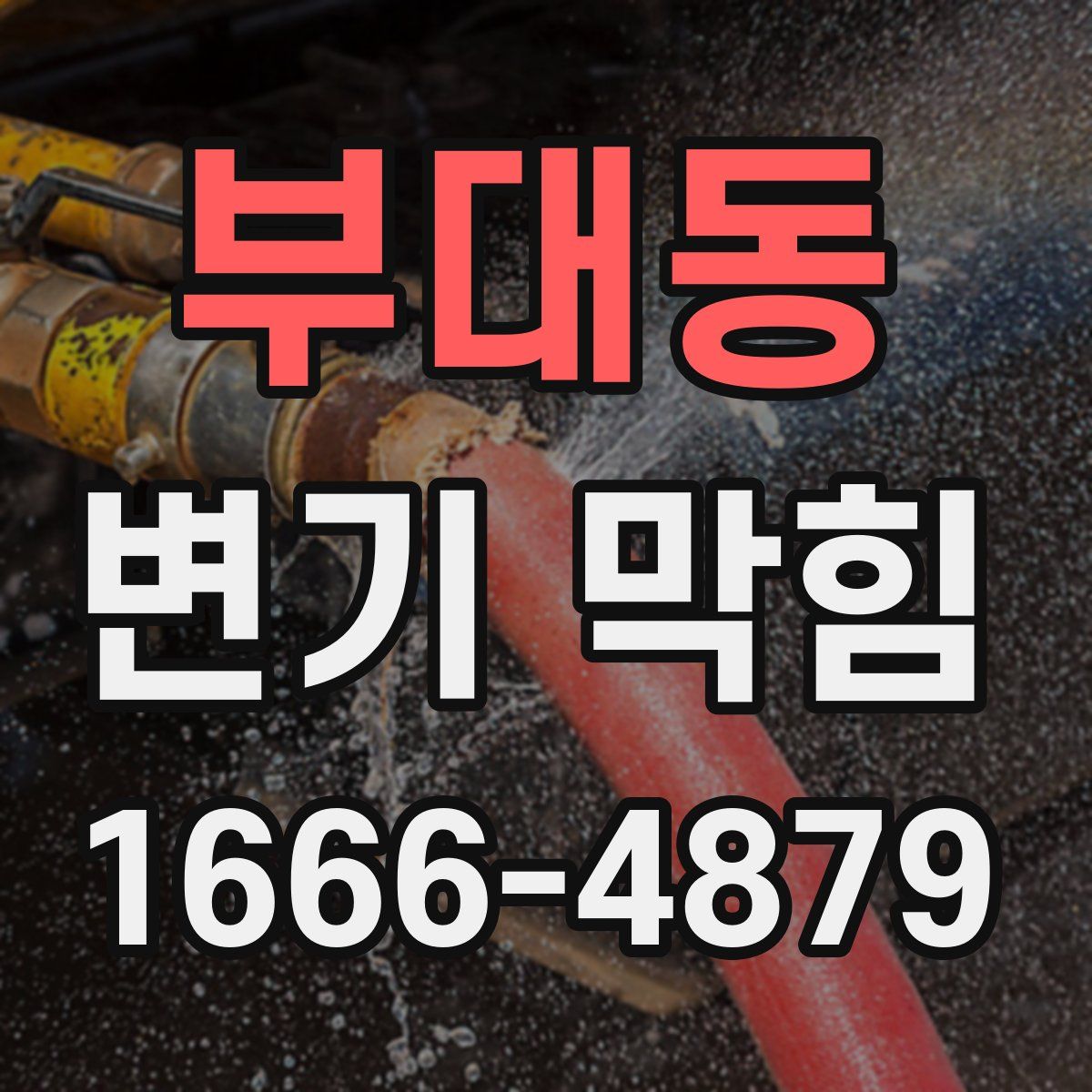 부대동 변기 막힘