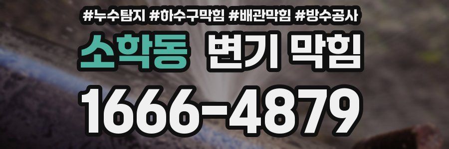 소학동 변기 막힘