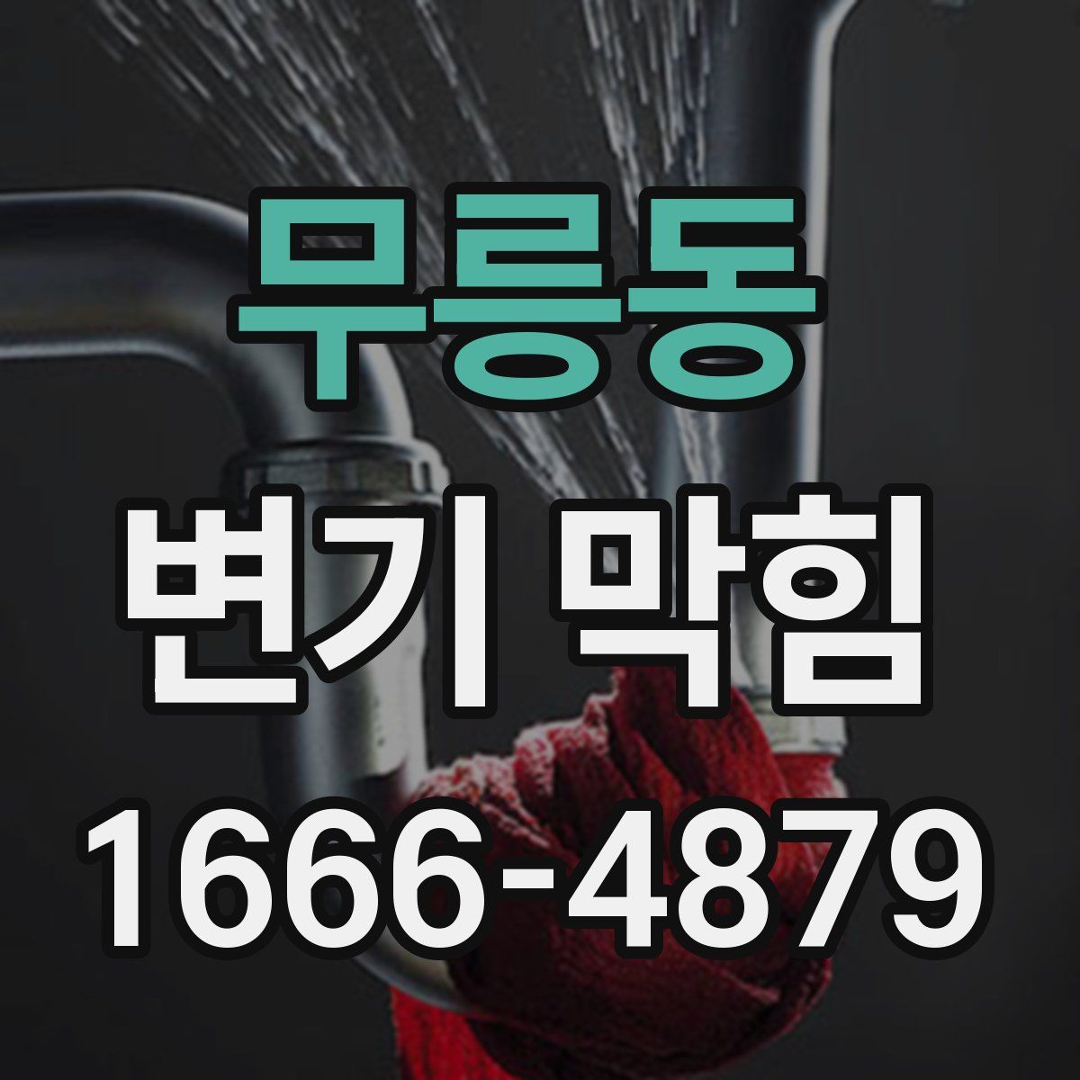 무릉동 변기 막힘