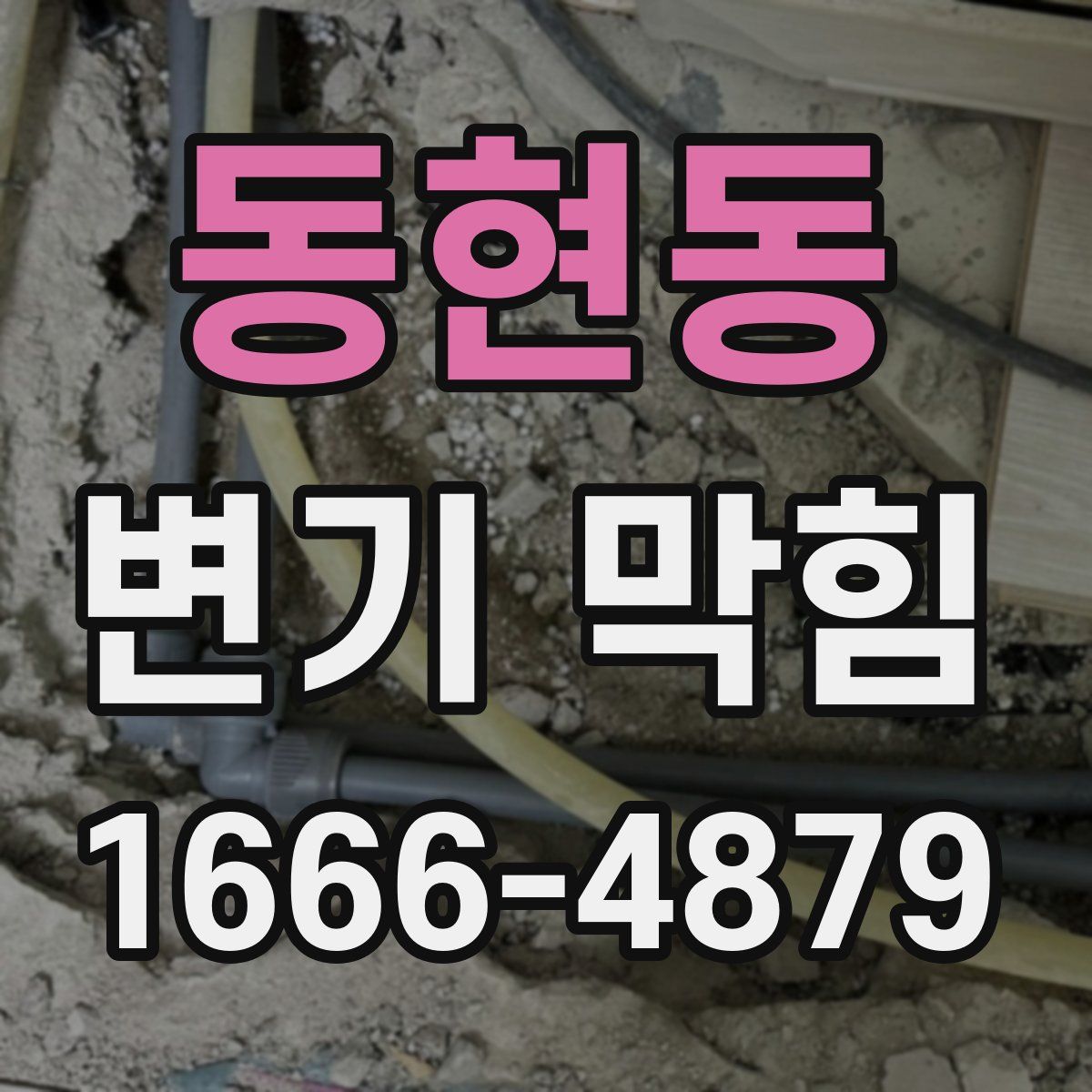 동현동 변기 막힘