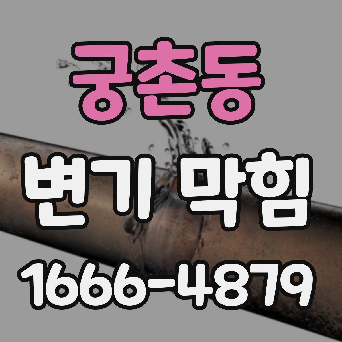 궁촌동 변기 막힘