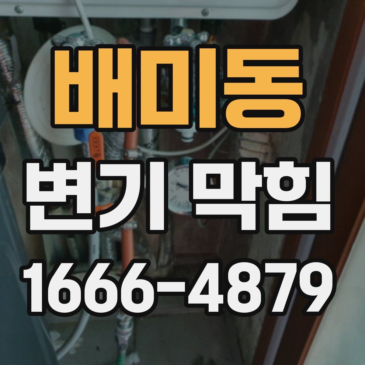 배미동 변기 막힘