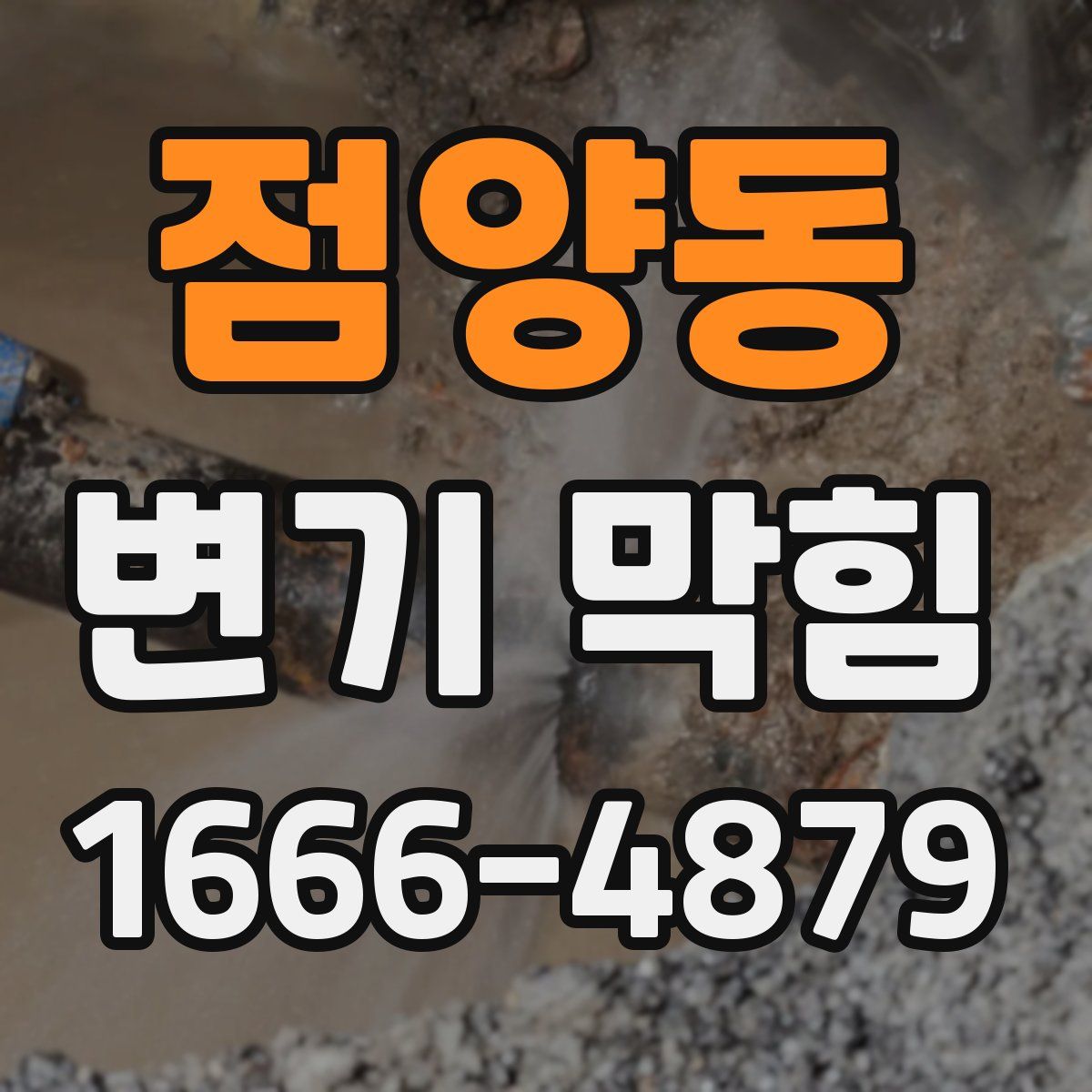 점양동 변기 막힘