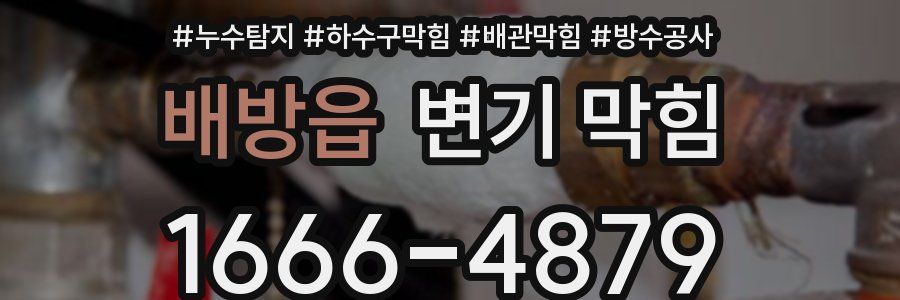 배방읍 변기 막힘