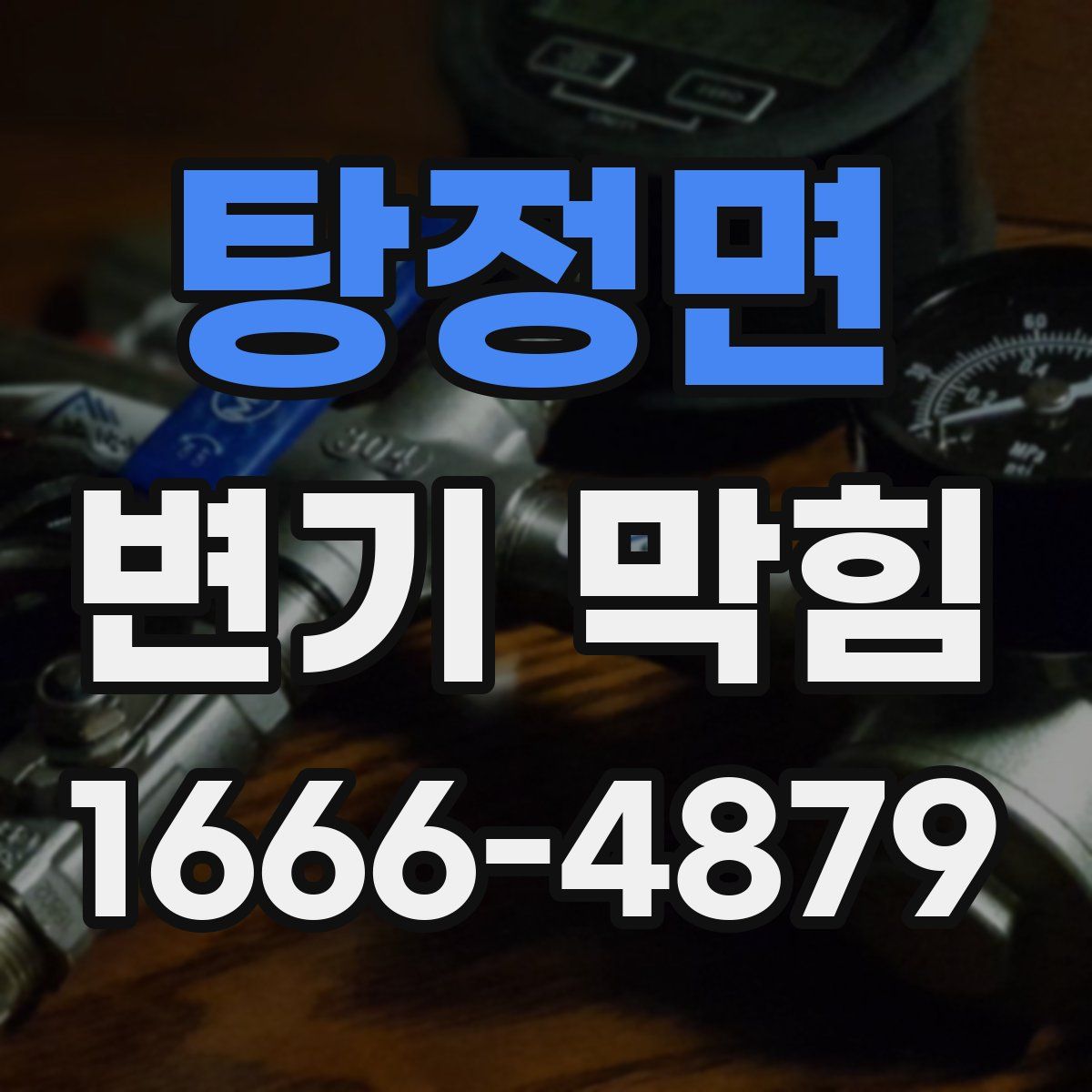 탕정면 변기 막힘
