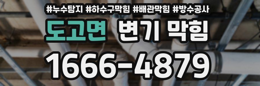도고면 변기 막힘
