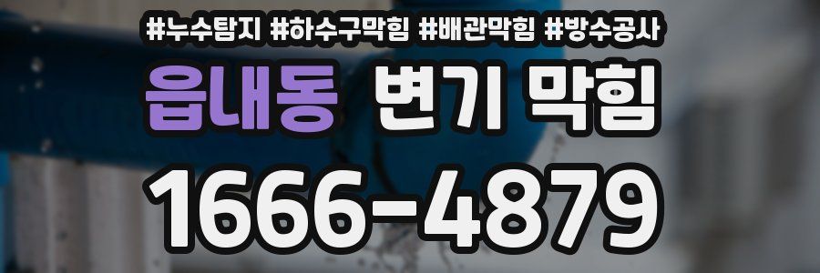 읍내동 변기 막힘