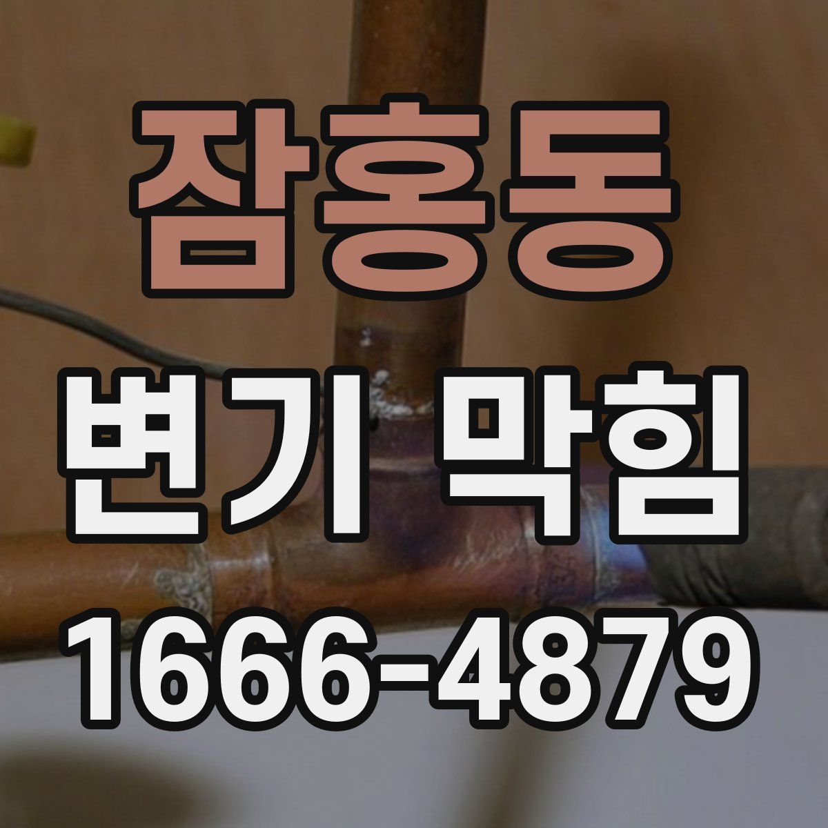 잠홍동 변기 막힘