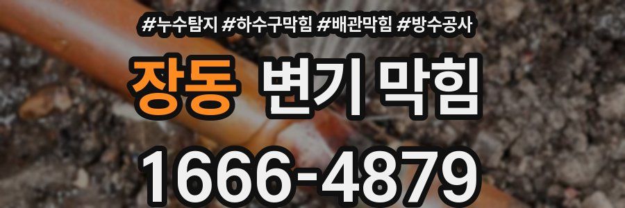 장동 변기 막힘