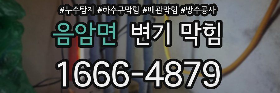 음암면 변기 막힘