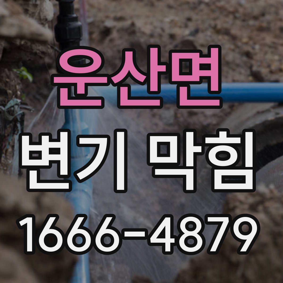 운산면 변기 막힘