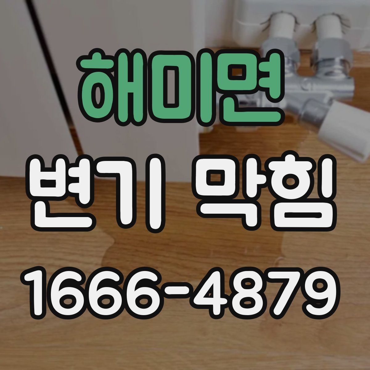 해미면 변기 막힘