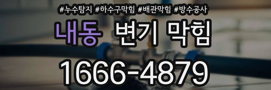 내동 변기 막힘
