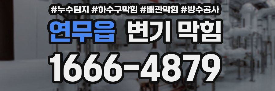 연무읍 변기 막힘