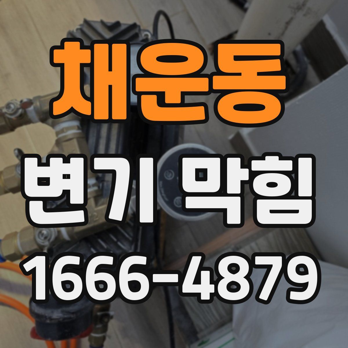 채운동 변기 막힘