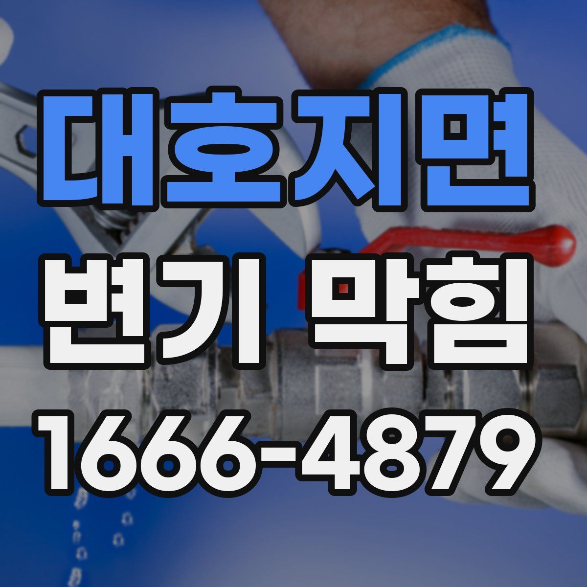 대호지면 변기 막힘