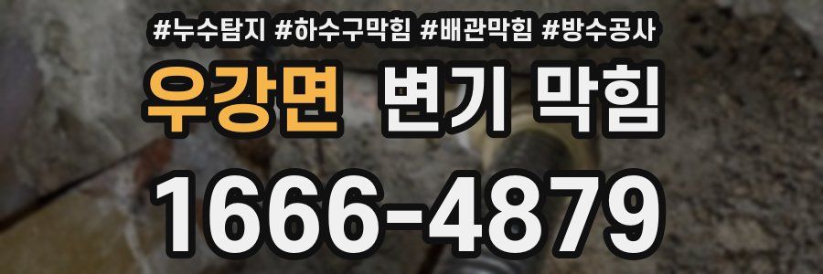 우강면 변기 막힘