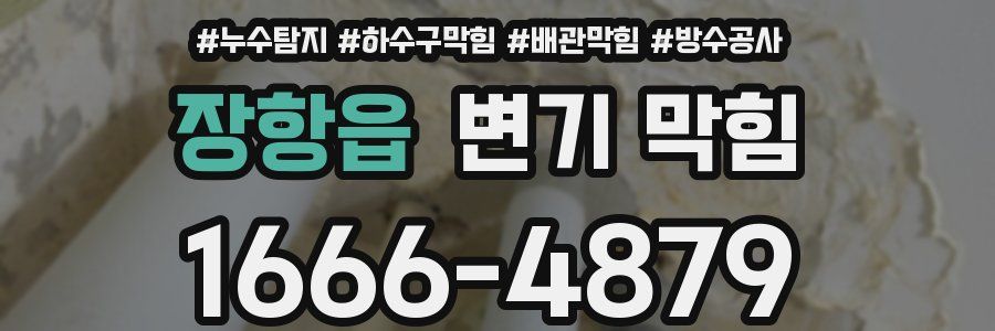 장항읍 변기 막힘