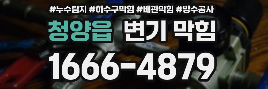 청양읍 변기 막힘