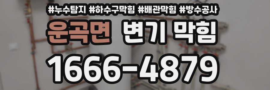 운곡면 변기 막힘