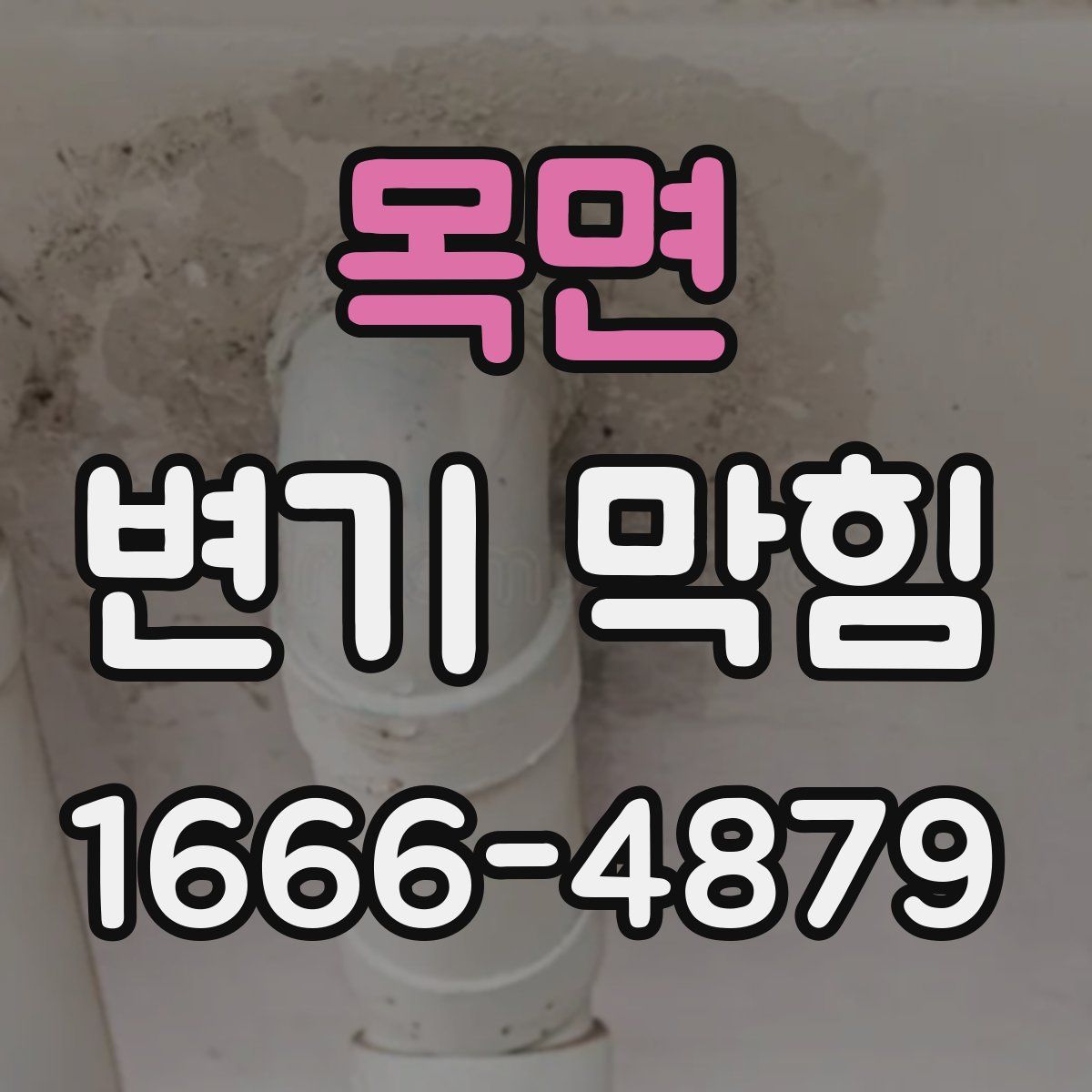 목면 변기 막힘
