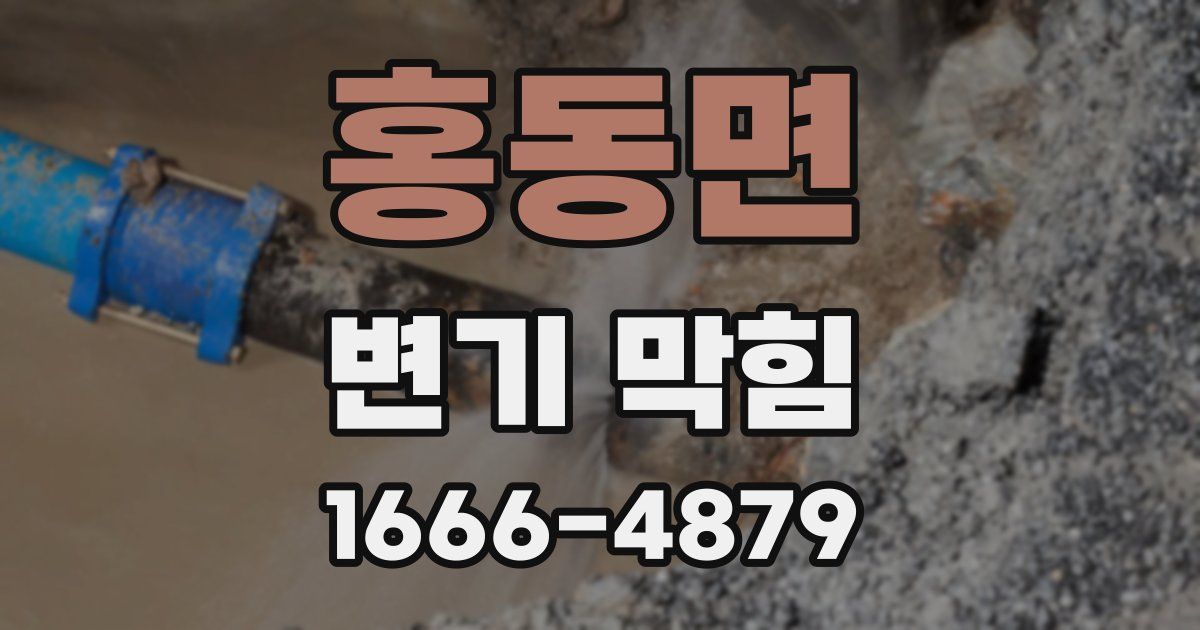 홍동면 변기 막힘