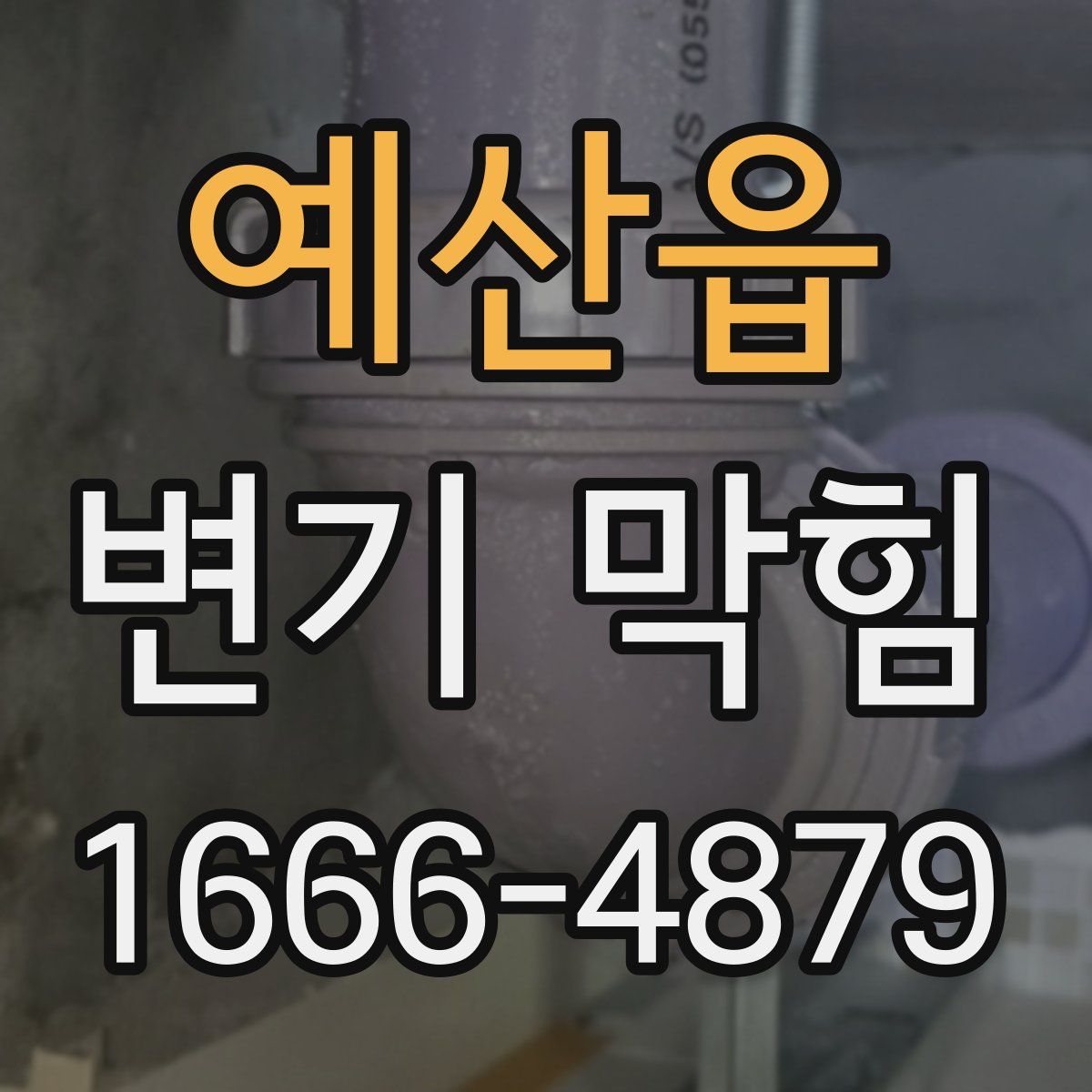 예산읍 변기 막힘