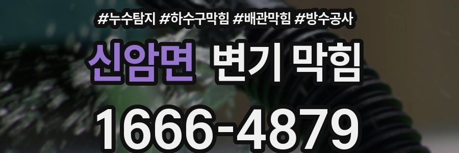 신암면 변기 막힘